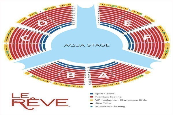 Wynn Las Vegas Encore Theater Seating Chart