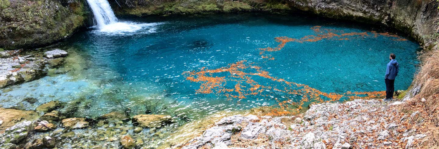 Excursión a la laguna Blue Eye