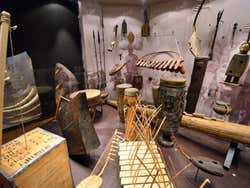 Musée de la ville, instruments de musique