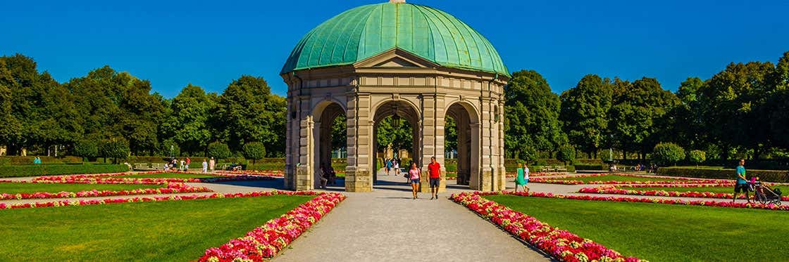 Hofgarten Le parc de la Résidence de Munich