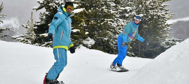 Ski Class on Cerro Catedral
