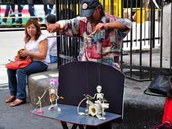 Artista callejero de Buenos Aires