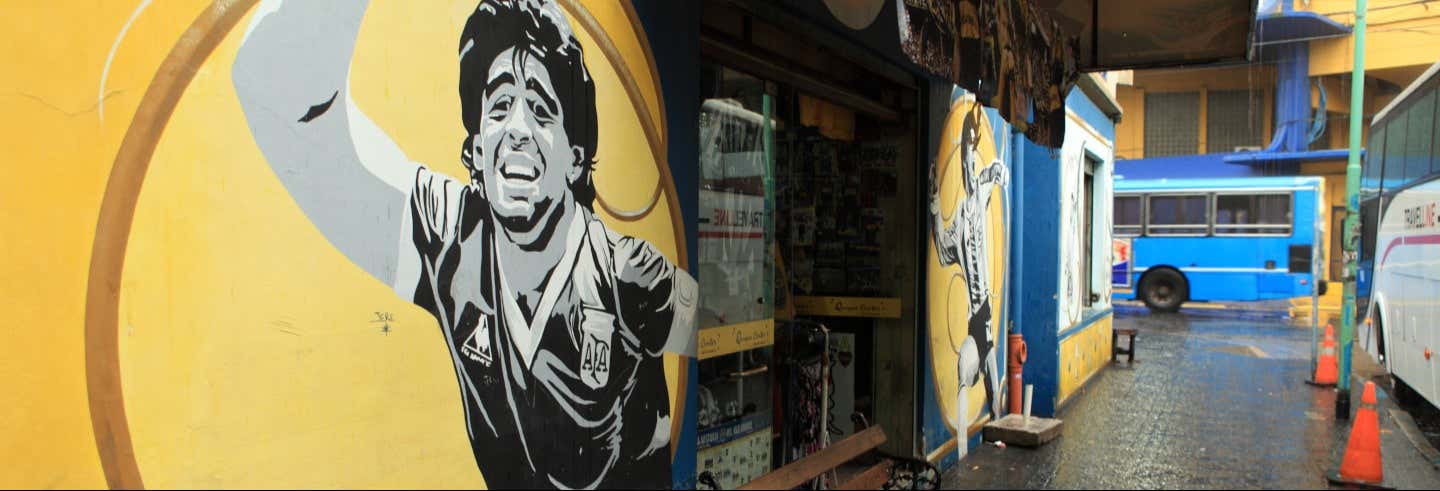 Visite de Diego Maradona