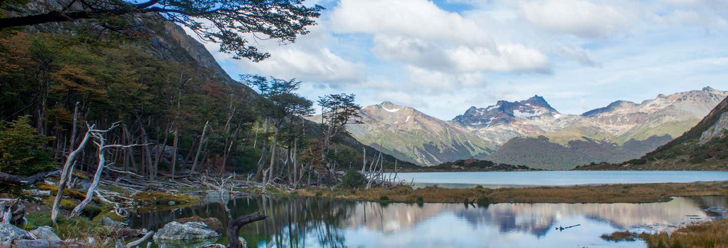 Encuentro con castores en la Laguna Esmeralda