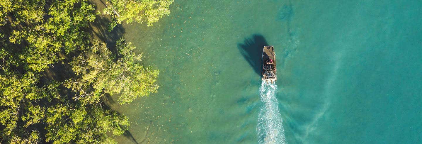 Balade en aéroglisseur dans Darwin