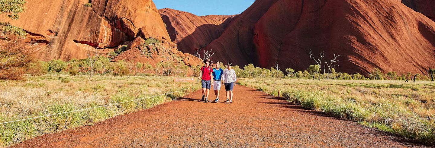 Randonnée à Uluru