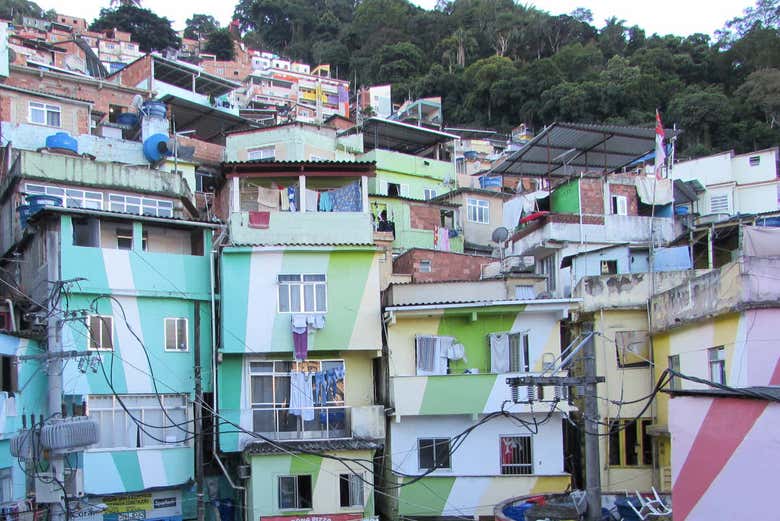 Visite de la favela Santa Marta depuis Rio de Janeiro