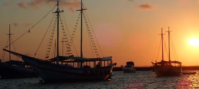 Paseo en catamarán al atardecer