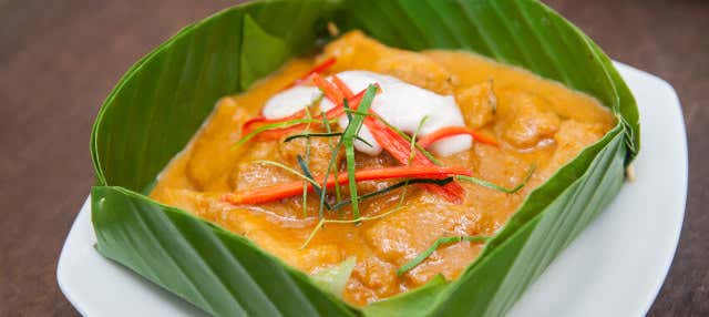 Aula de cozinha cambojana