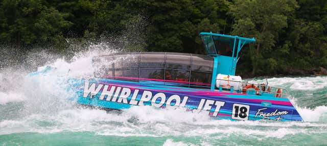 Balade en bateau rapide sur la rivière Niagara