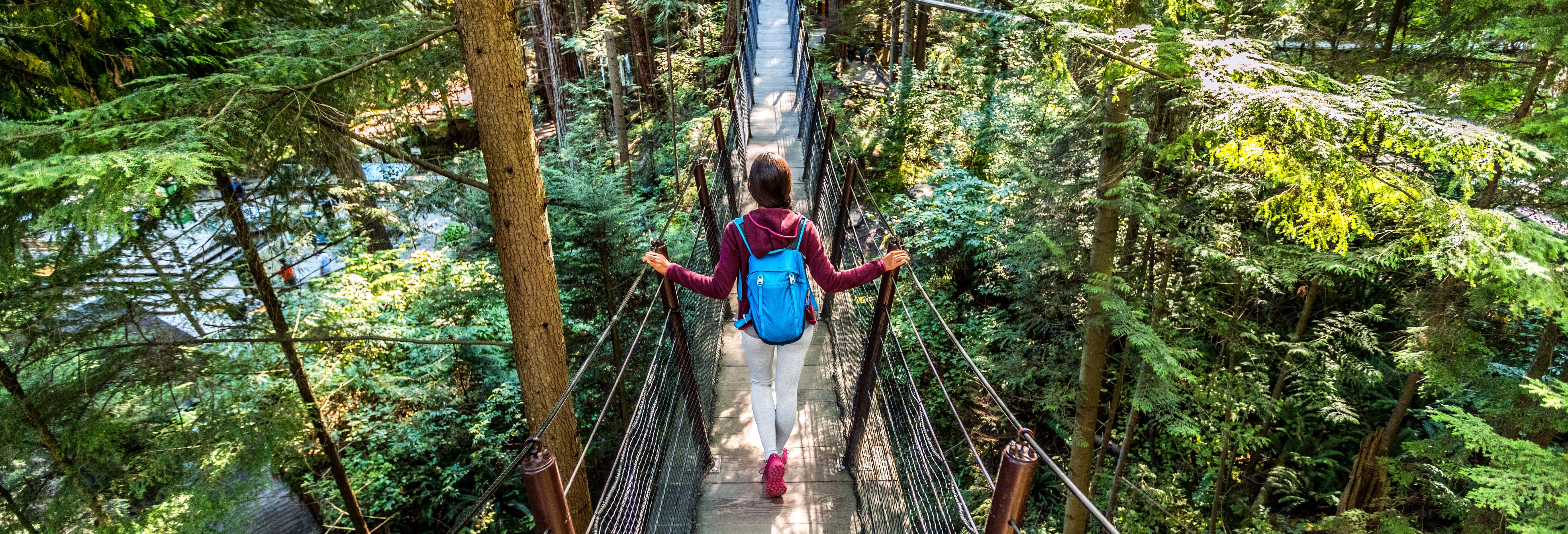 Puente colgante de Capilano y monte Grouse