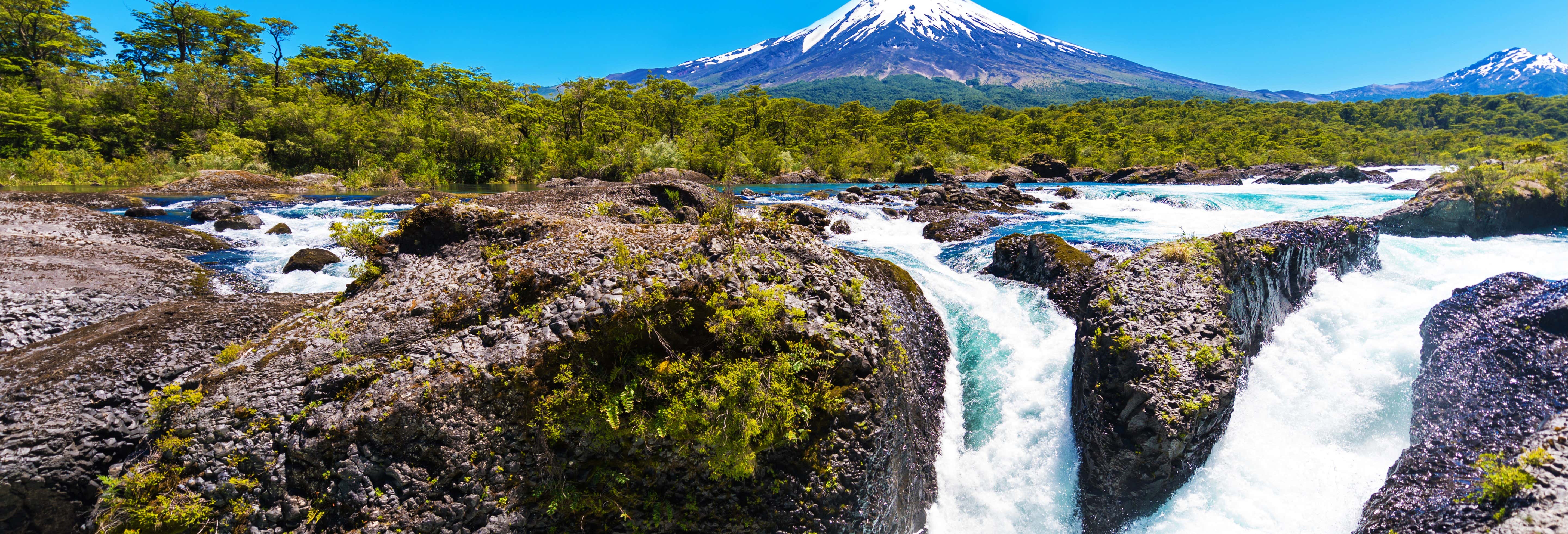 Excursion aux Chutes de Petrohué et au volcan Osorno
