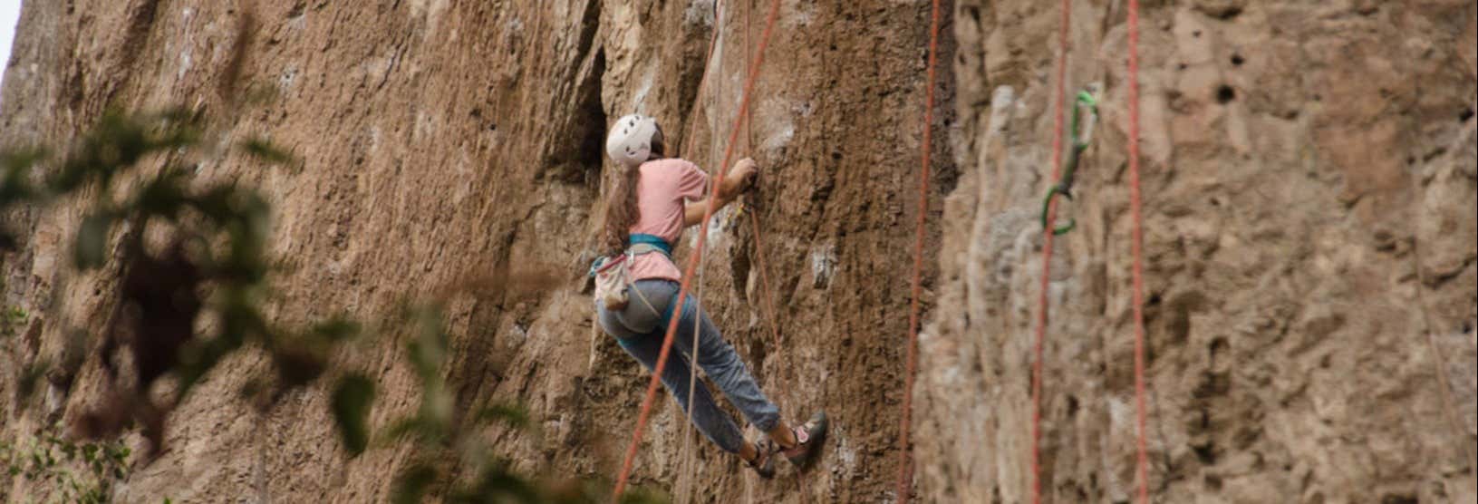 Escalada en el Cajón del Maipo