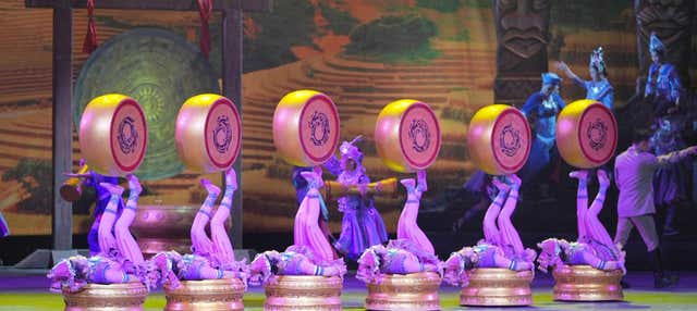 Spectacle acrobatique au théâtre Chaoyang