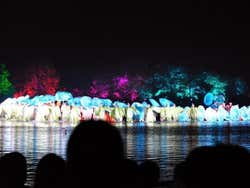 Hangzhou, Espectáculo nocturno en el Lago del Oeste