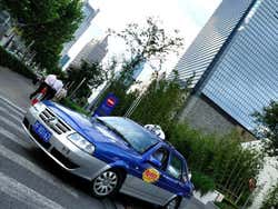 Taxi en Shanghái