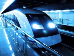 Tren Maglev en el Aeropuerto de Pudong