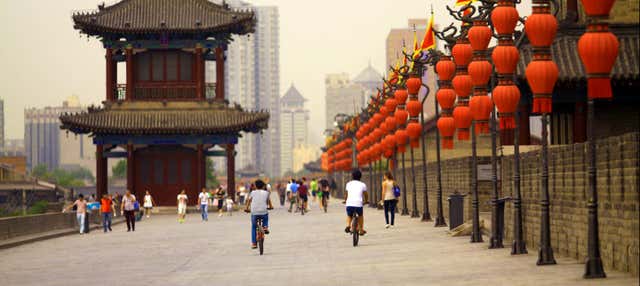 Visite guidée à vélo de la muraille de Xi'an