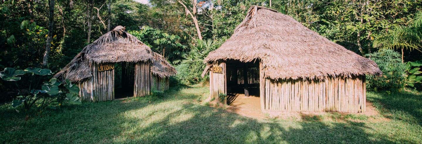 Excursión a una maloca del Amazonas