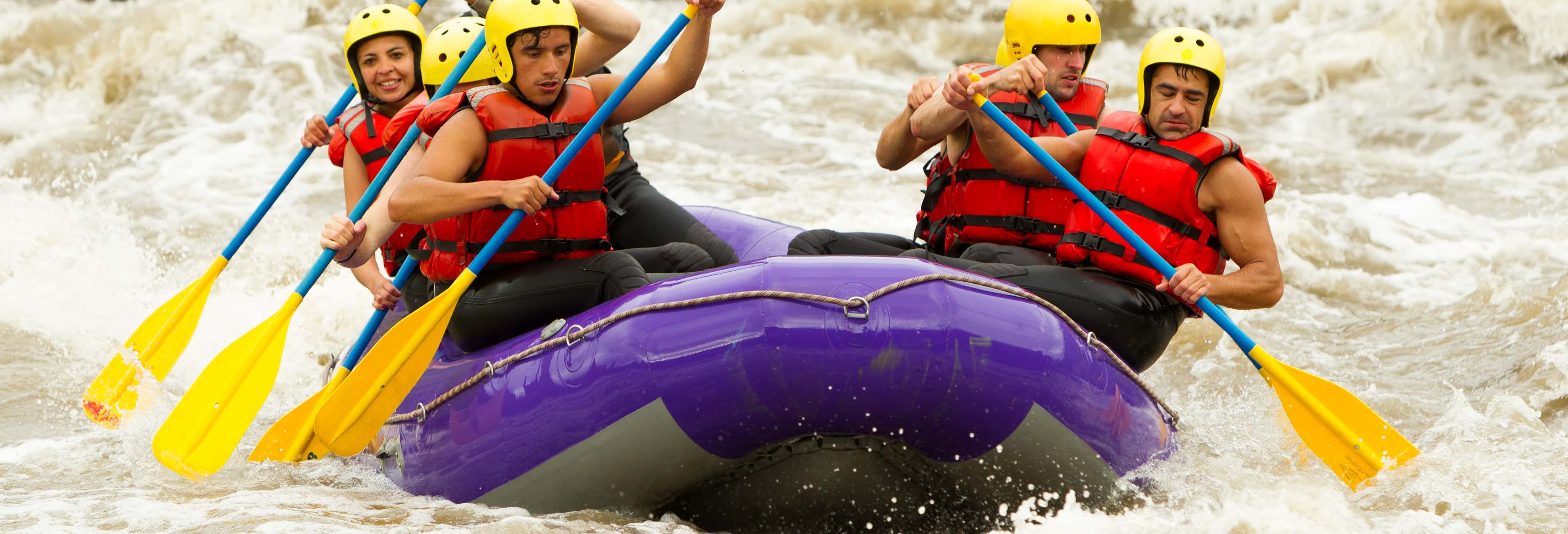 Rafting en el río Chicamocha