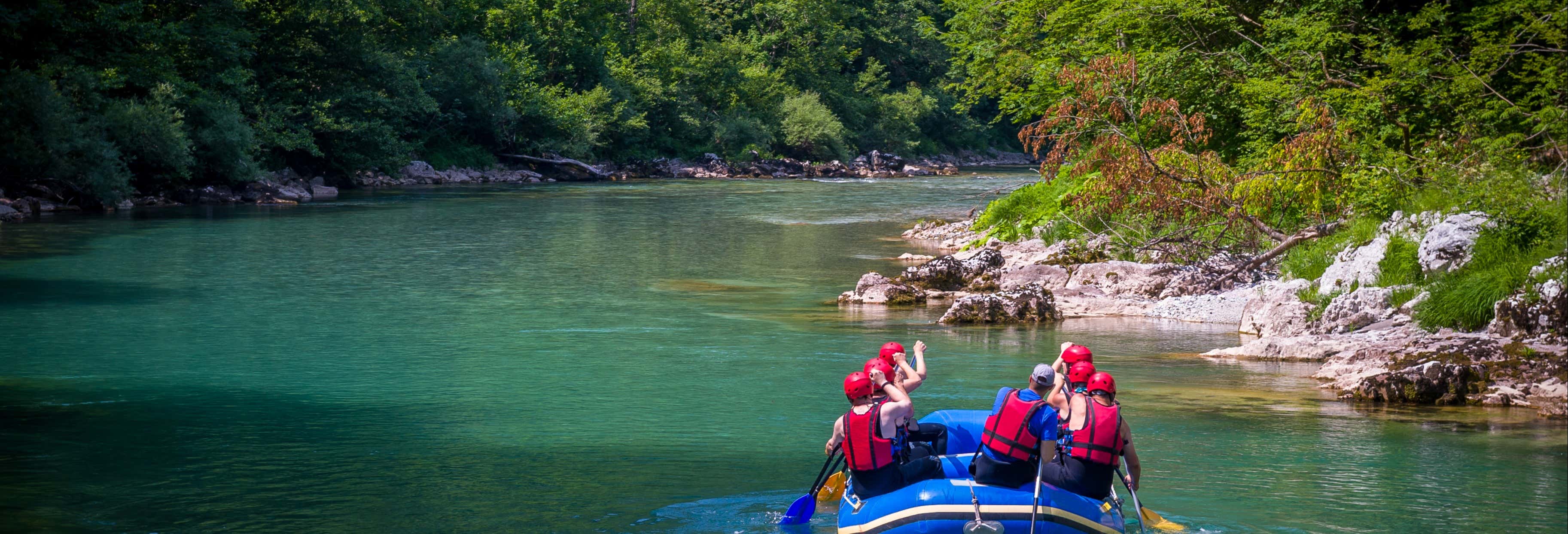 Rafting y rápel en el río Balsa