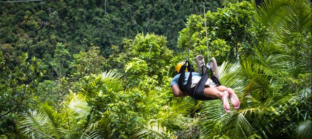 Tyrolienne à Manuel Antonio