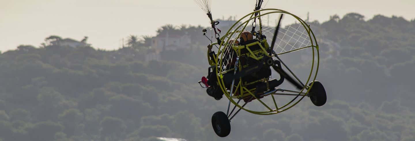 Vuelo en paramotor sobre Aranjuez