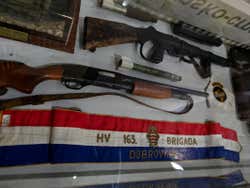 Armes utilisées pendant la guerre