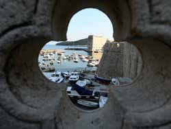 Vue depuis la Porte de Ploče