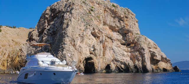 Excursion en bateau jusqu'à la Grotte Bleue