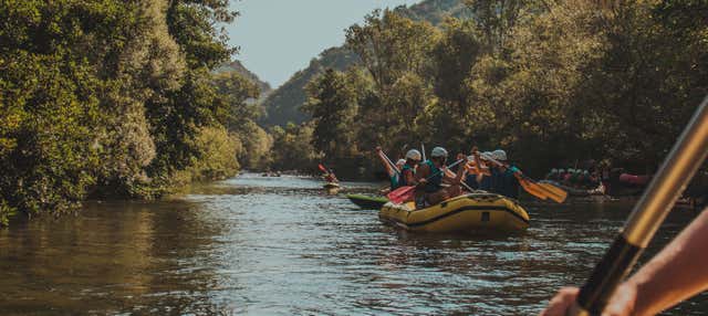 Tour de caiaque pelo rio Cetina