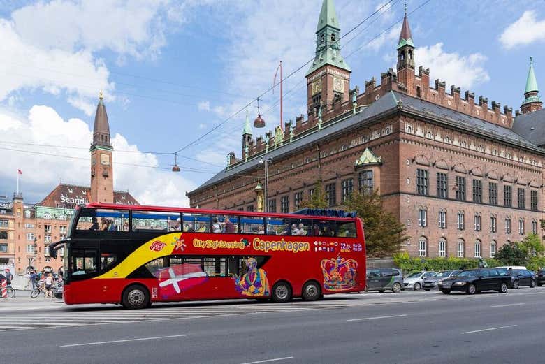 Viajar Barato a Copenhague Autobús turístico de Copenhague, City Sightseeing