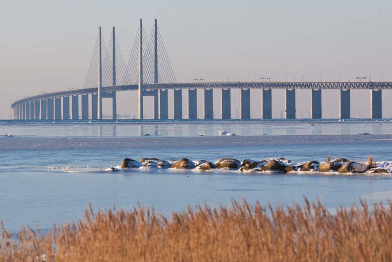 Puente Øresund, entre Suecia y Dinamarca