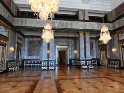 Interior do Palácio de Christiansborg