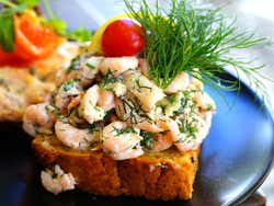 Smørrebrød dinamarquês