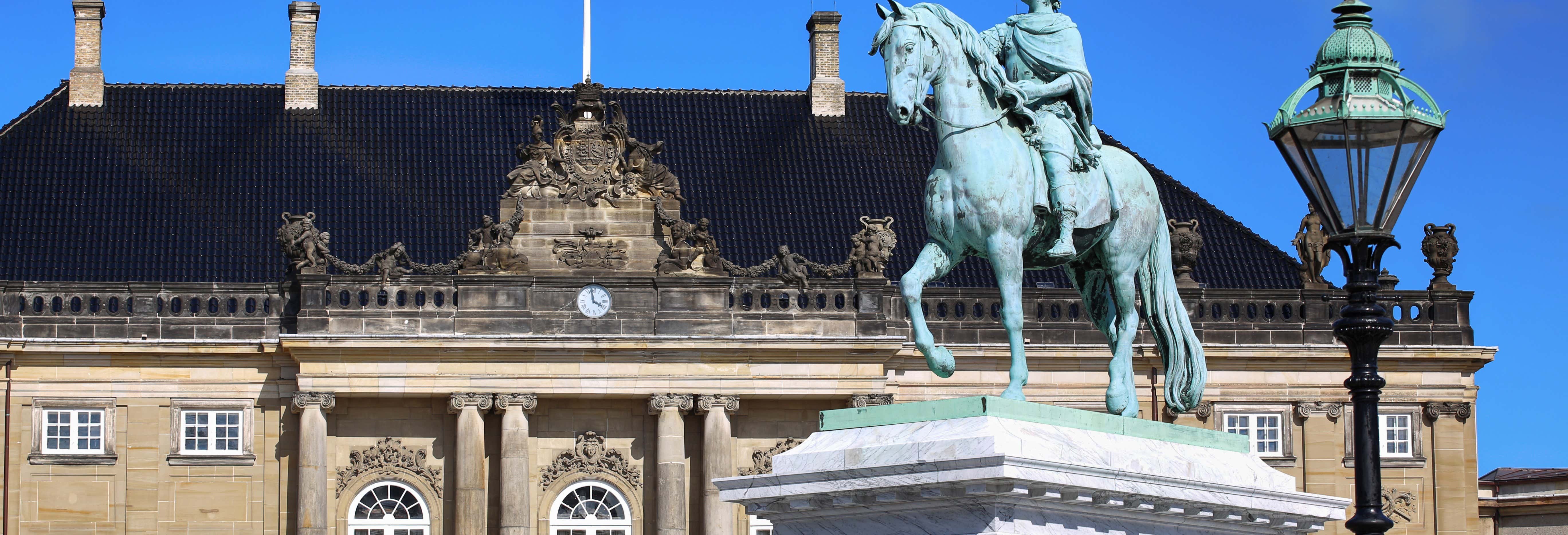 Visita guiada pelo palácio de Amalienborg