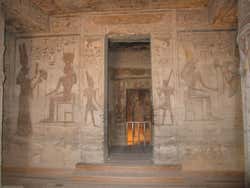 Abu Simbel: Interior del templo