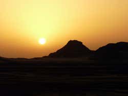 Amanhecer no deserto