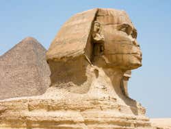 Esfinge en El Cairo