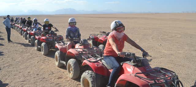Tour en quad por el desierto y cena beduina