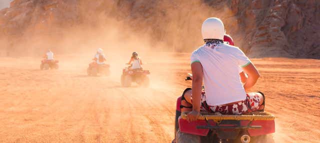 Tour de quadriciclo pelo deserto do Sinai