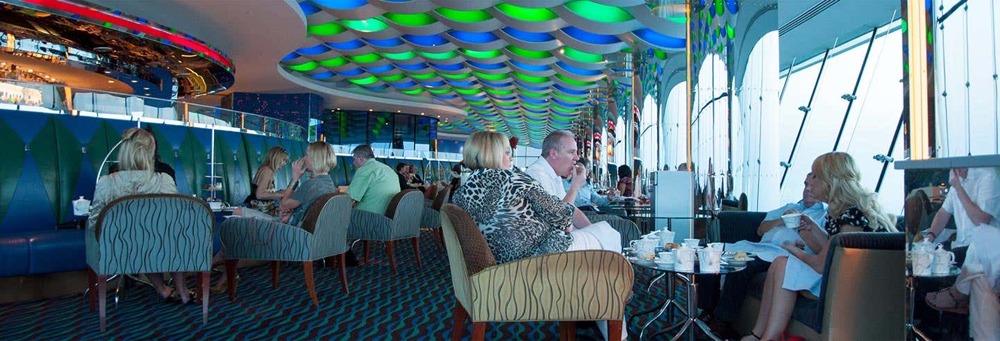 Afternoon Tea au Sky Bar du Burj-al-Arab