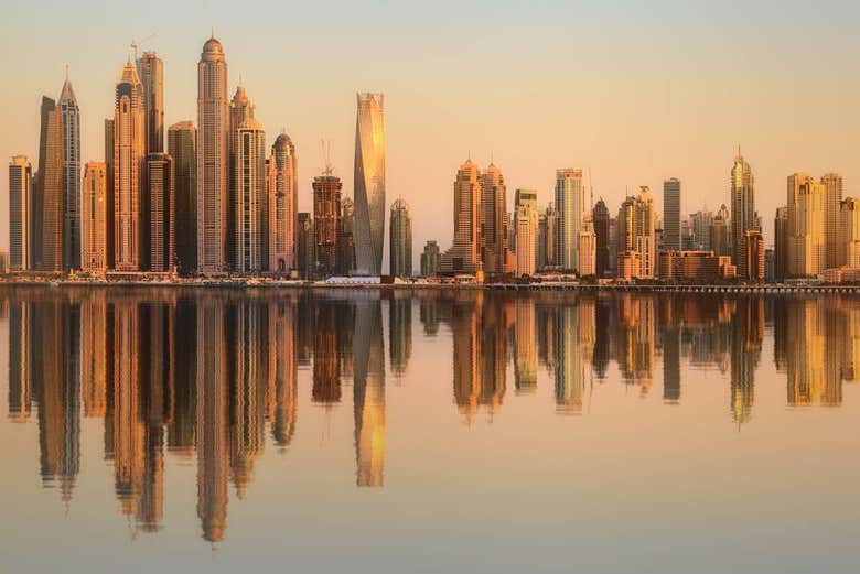 Croisière Au Coucher De Soleil à Dubaï Marina