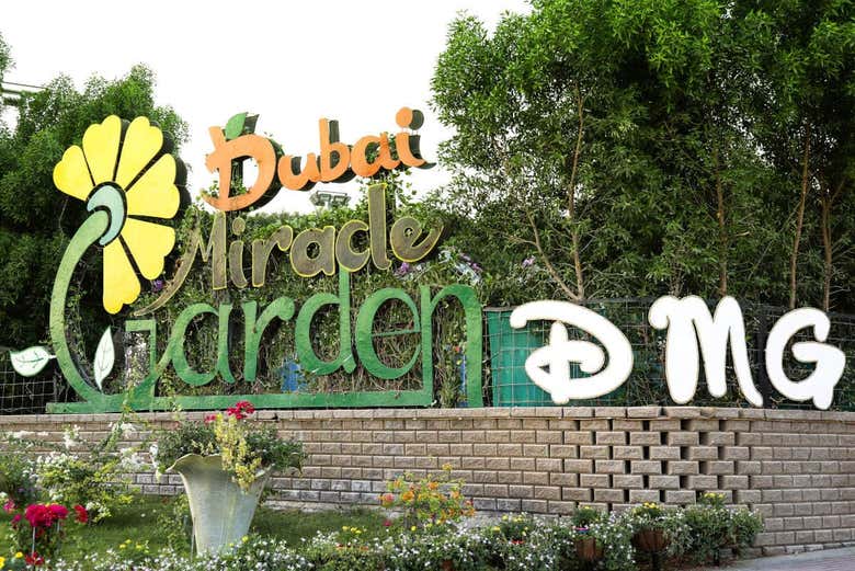 Entrada principal do Jardim do Milagre