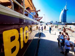 Chegando ao Burj Al Arab