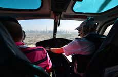 Survol de Dubaï en hélicoptère