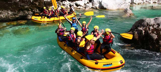Rafting sul fiume Isonzo