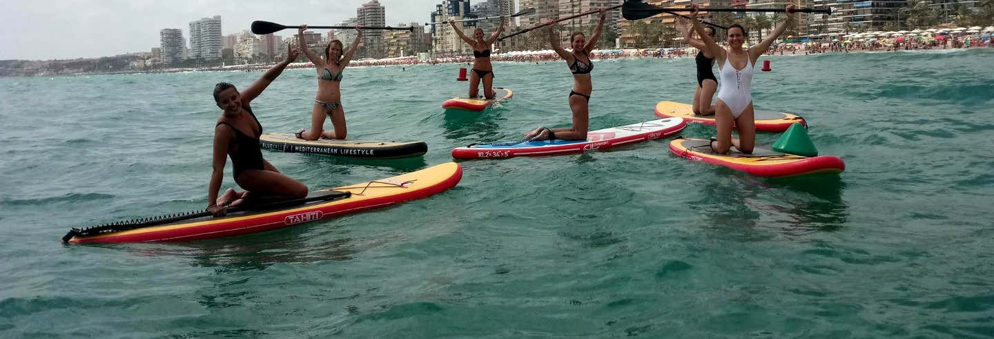 Tour de paddle surf pela Praia de San Juan