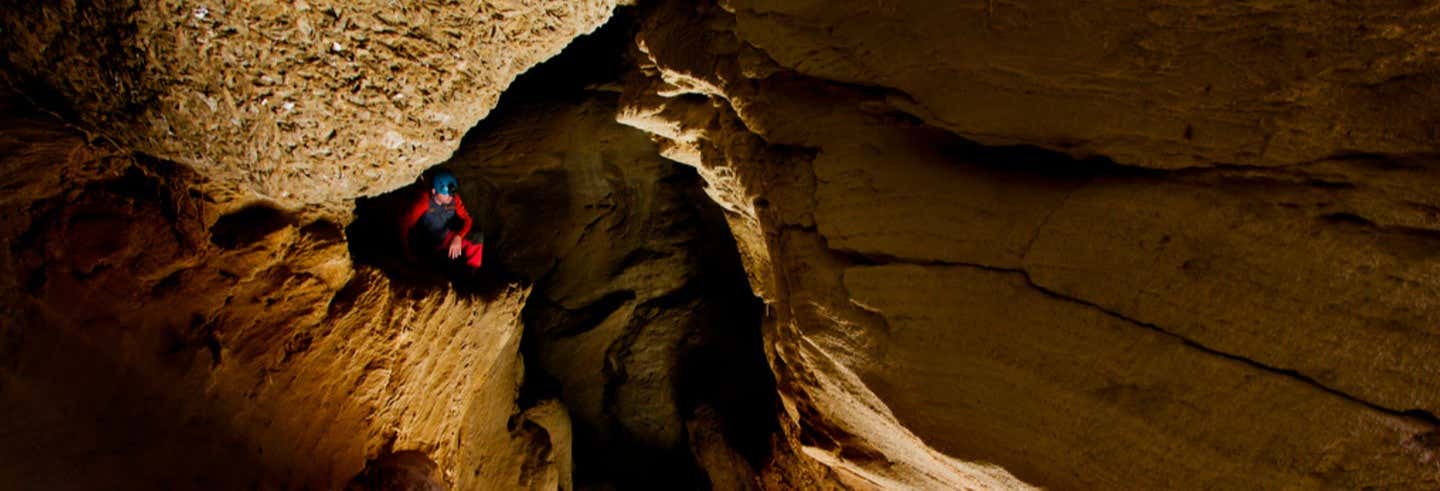 Espeleología en las Cuevas de Sorbas
