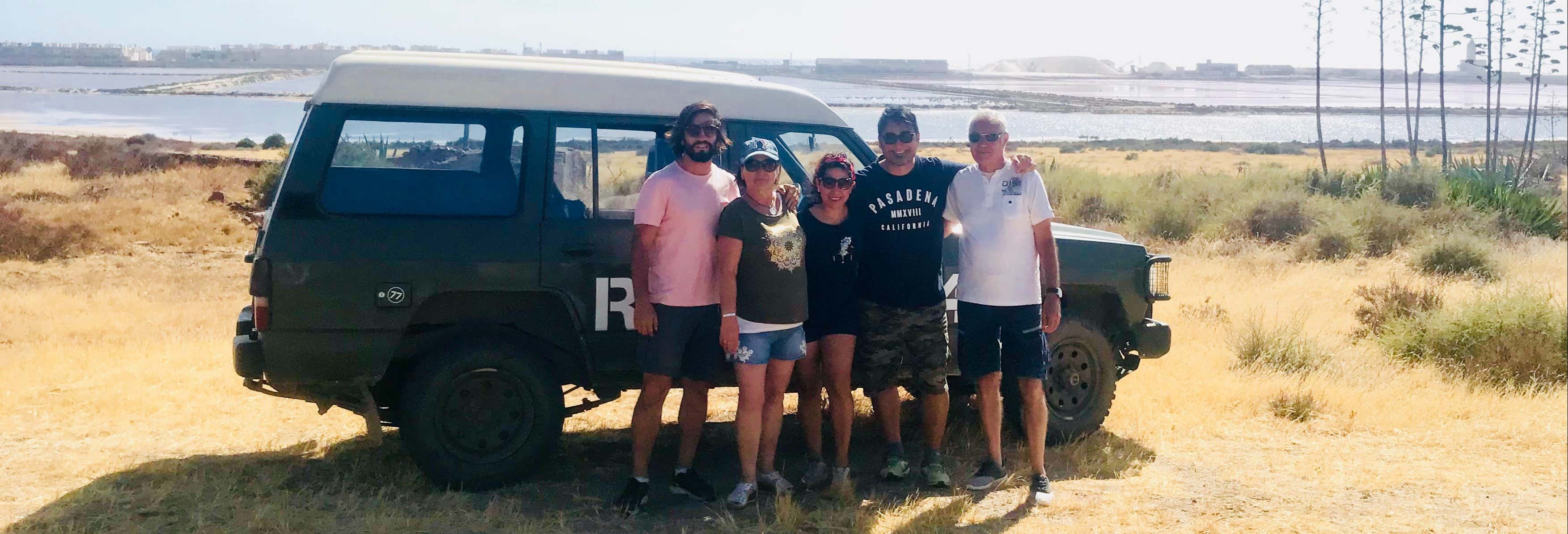 Tour por las salinas y humedales del Cabo de Gata en 4x4